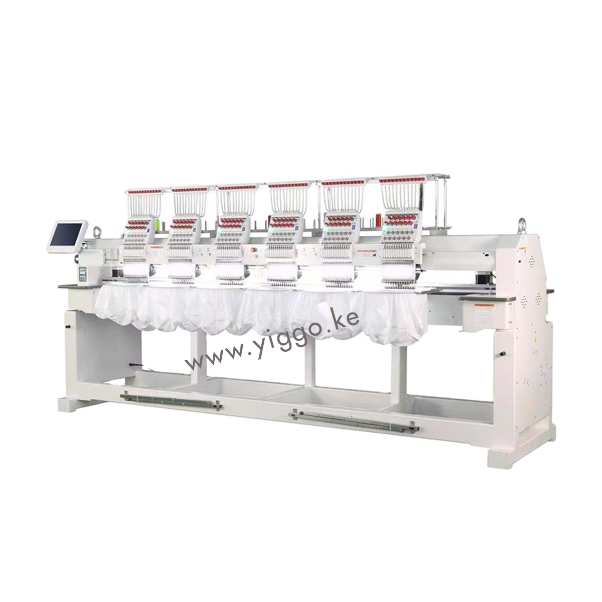 6 heads 15 needles embroidery machine 2