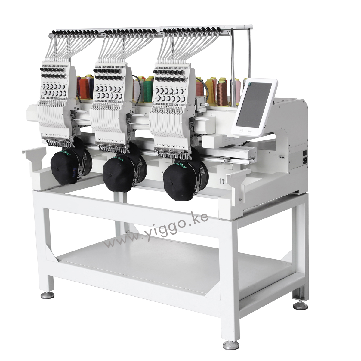 3 Head 12 Needles Embroidery Machine 2