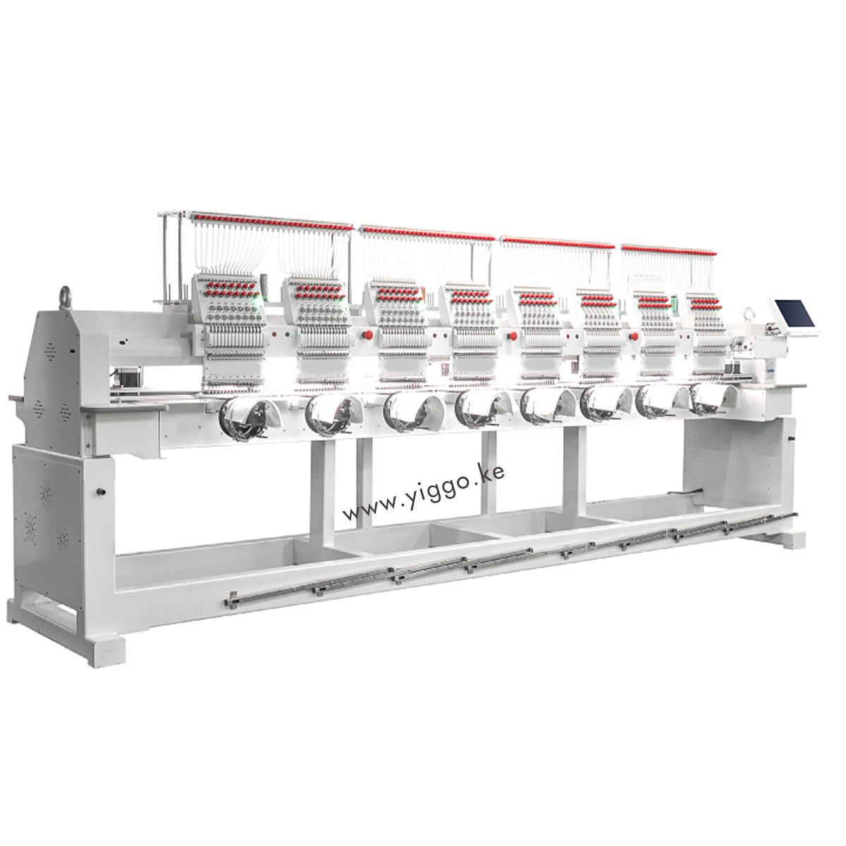 8 heads 12 needles embroidery machine 4
