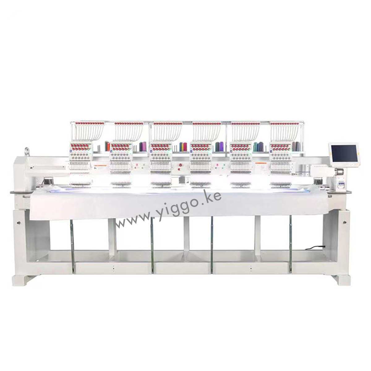 6 Head 15 Needles Embroidery Machine 2