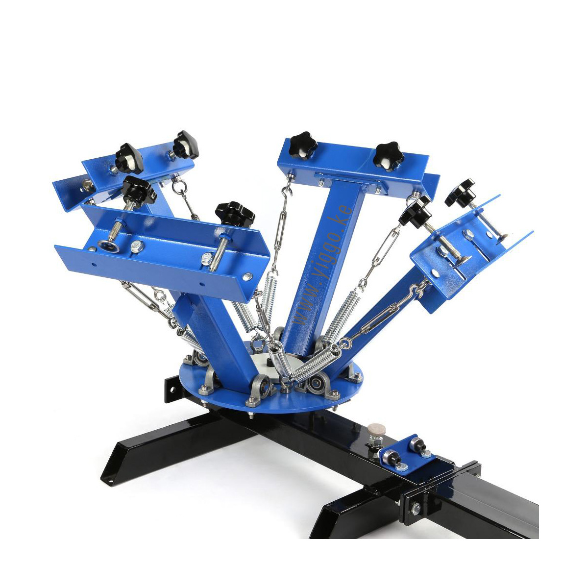 4 colors 1 station screen printer 2