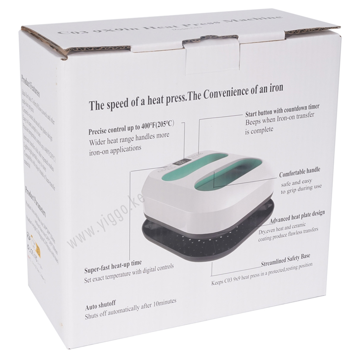 Portable heat press machine 3