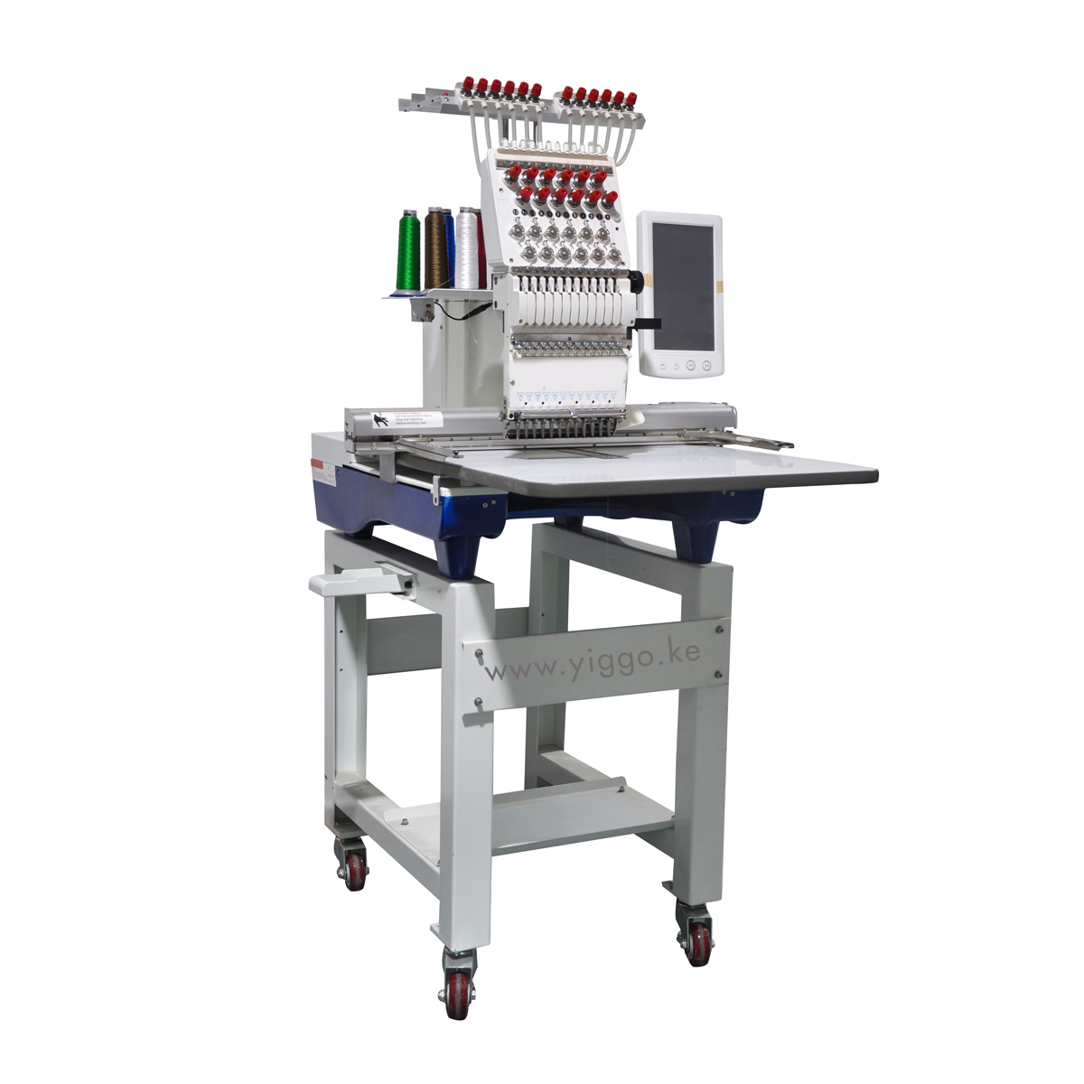 1 head 9 needle embroidery machine 2