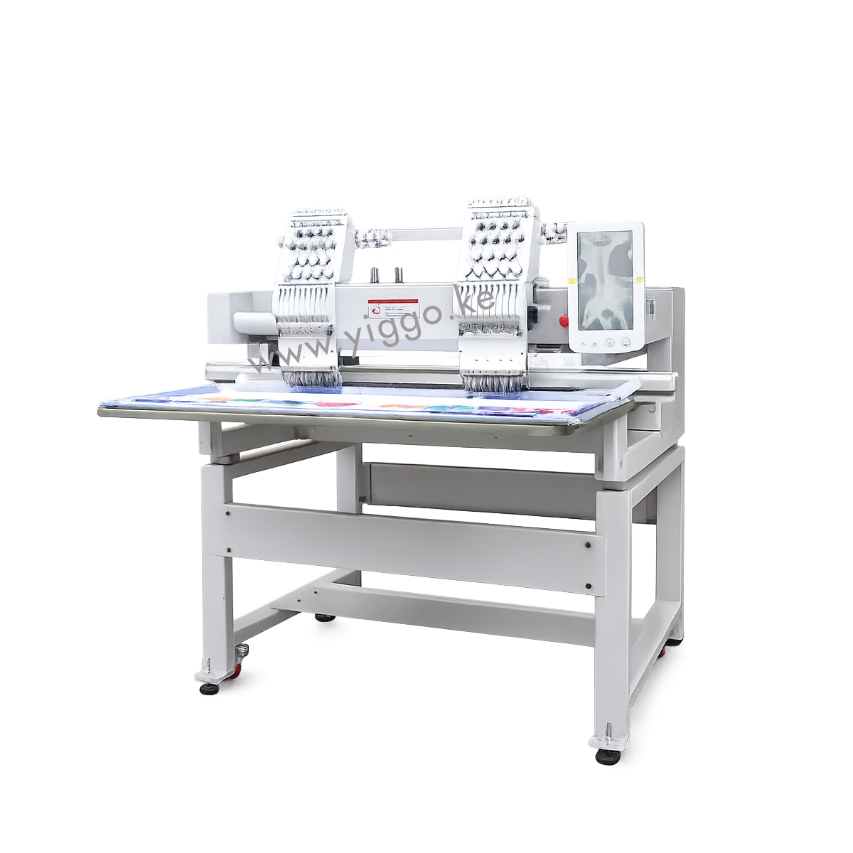 2 head 12 needles embroidery machine 3