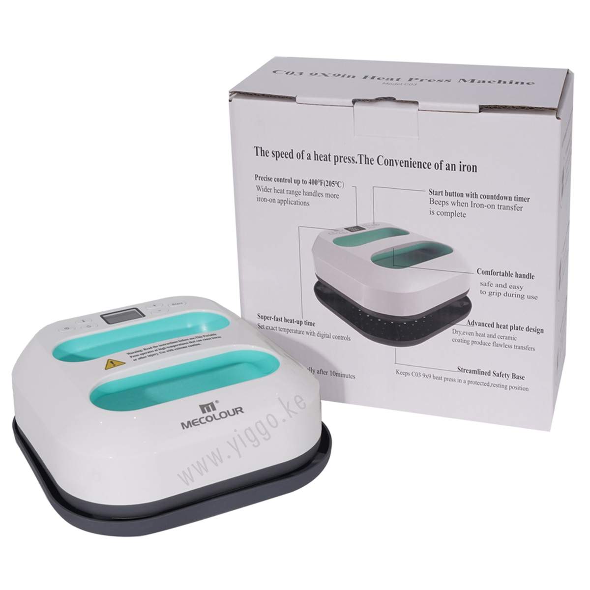 Portable heat press machine 5