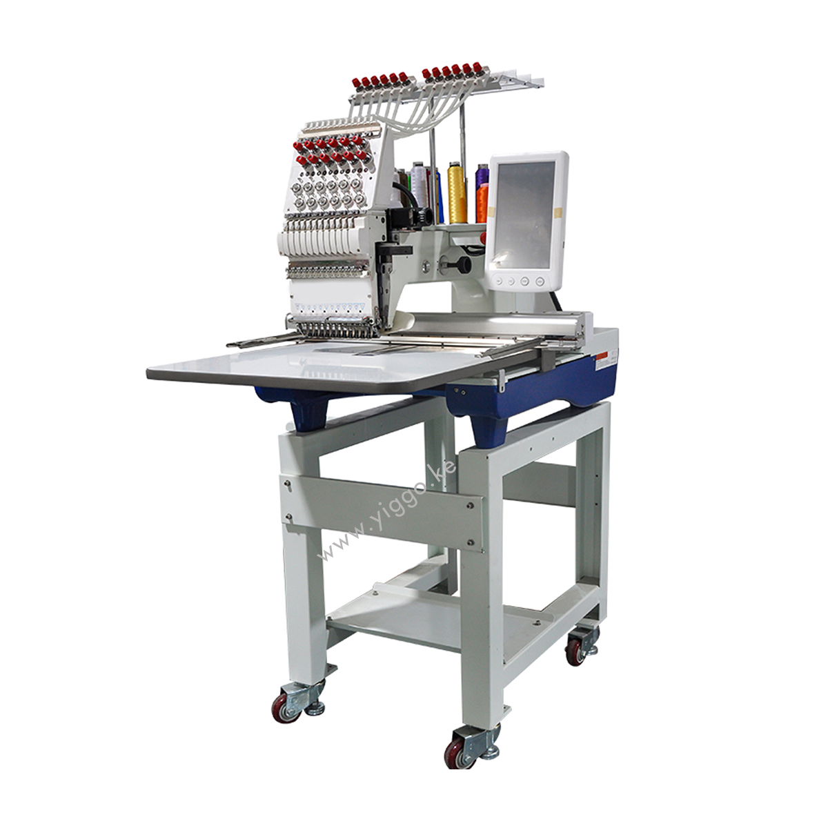 1 head 9 needle embroidery machine 4