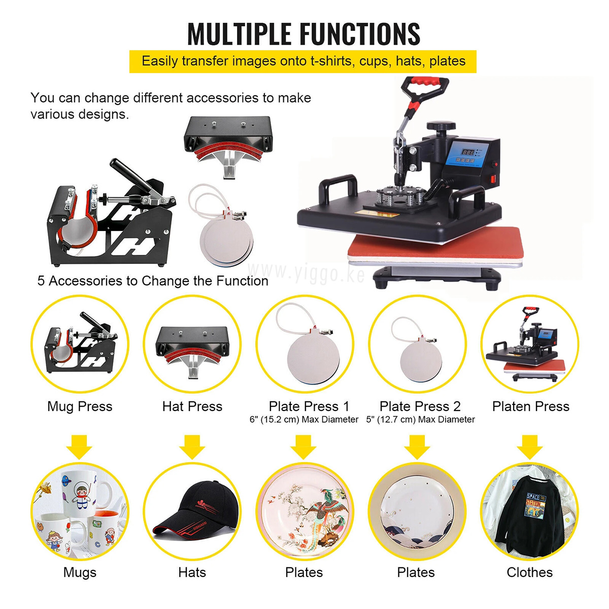 15in1 Combo Heat Press Machine 2
