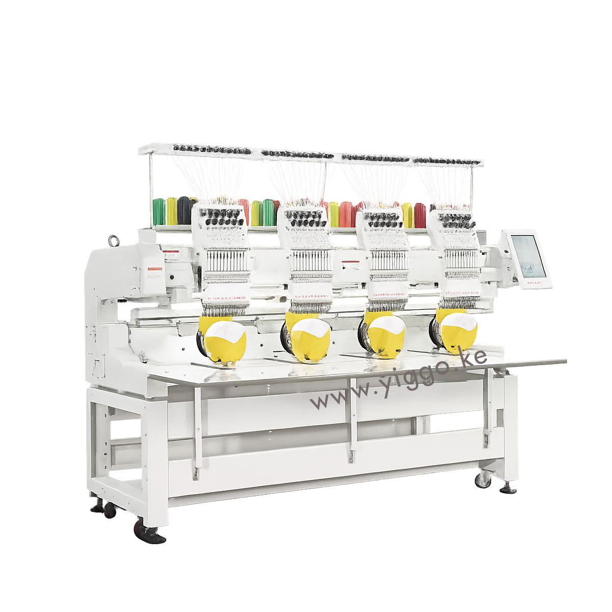 4 Head 15 Needles Embroidery Machine 3