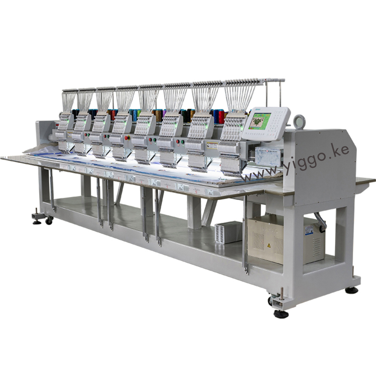 8 heads 15 needles embroidery machine 2