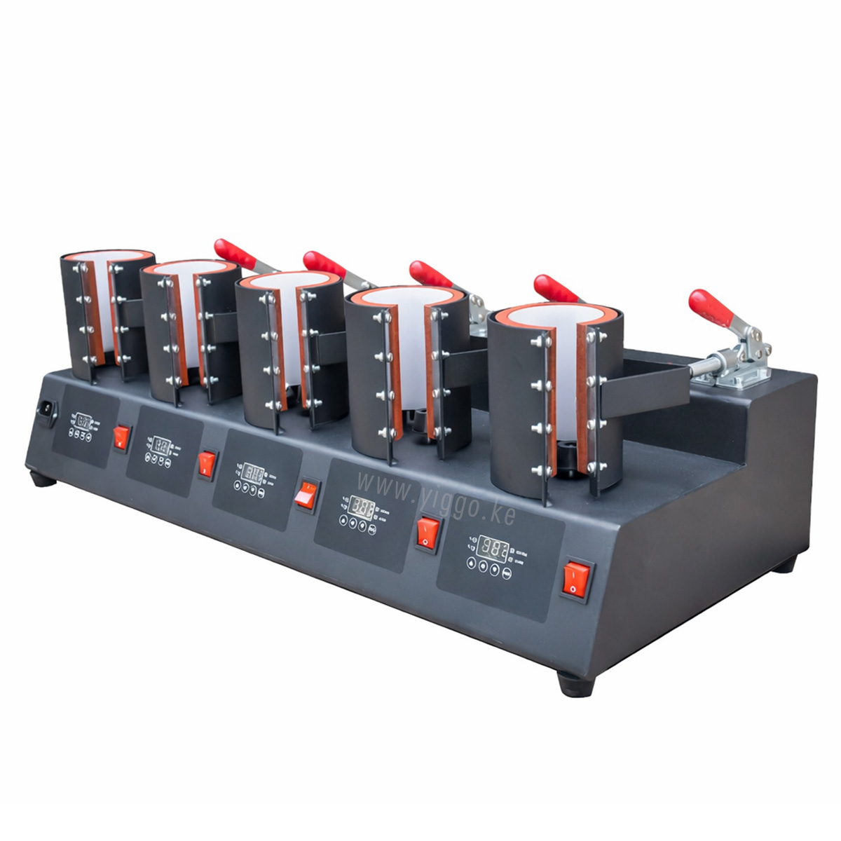 5 Stations Mug Heat Press Machine 4