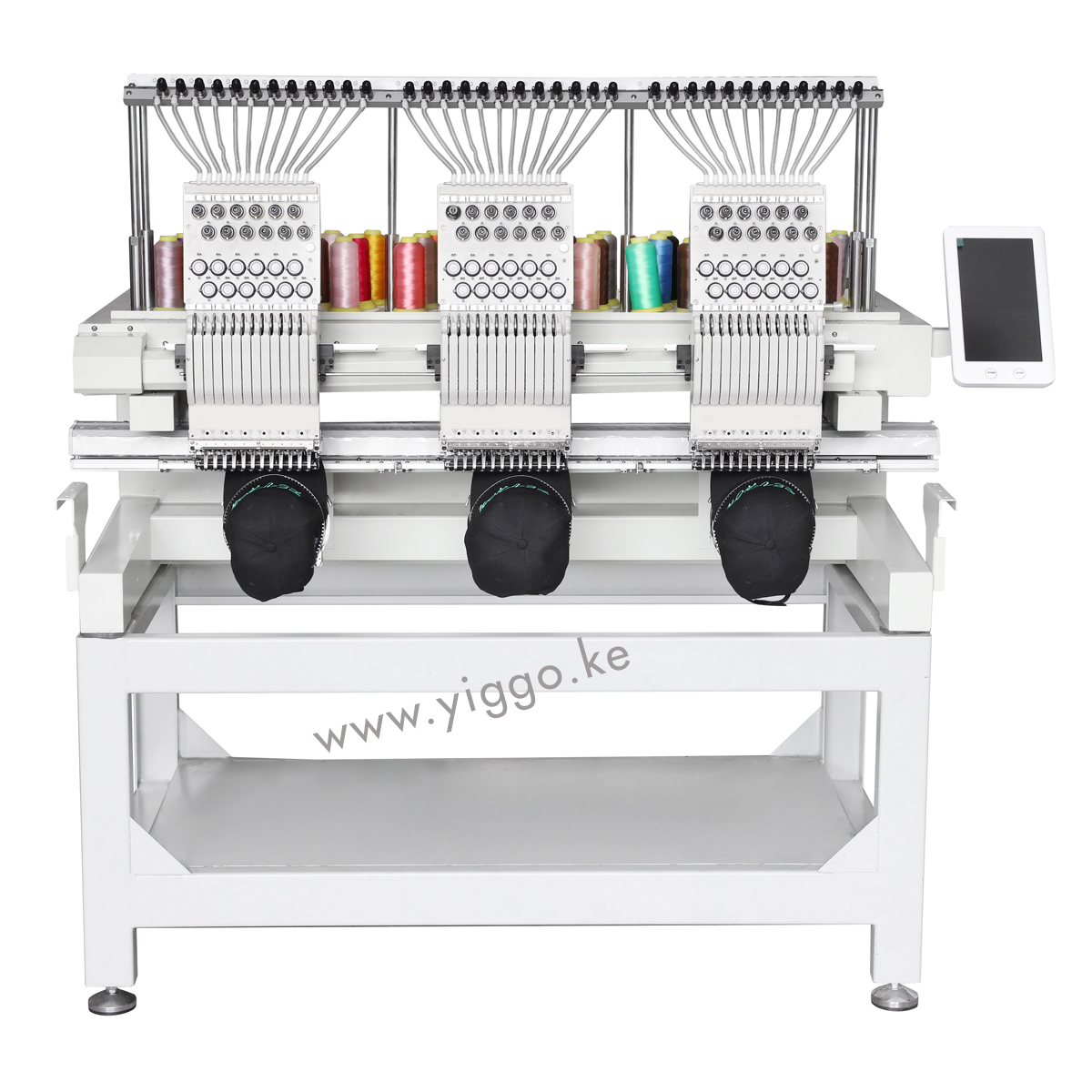 3 Head 12 Needles Embroidery Machine 3
