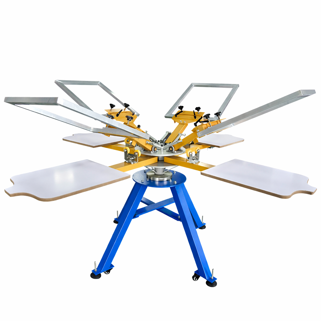 4 colors 4 Stations Screen Printer - Image 1