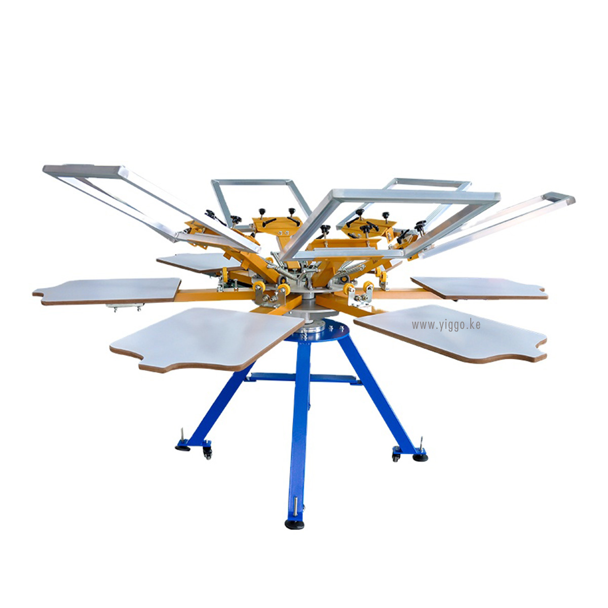 6 colors 6 stations screen printer - Image 1