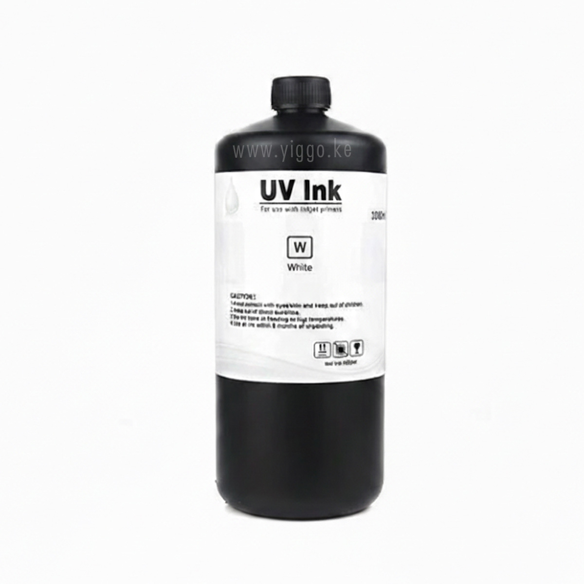 UV printer white ink 1 LITRE - Image 1