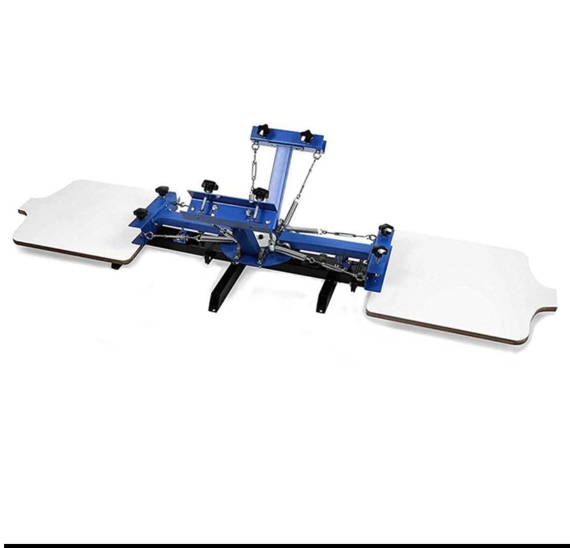 4 colors 2 stations screen printer - Image 1