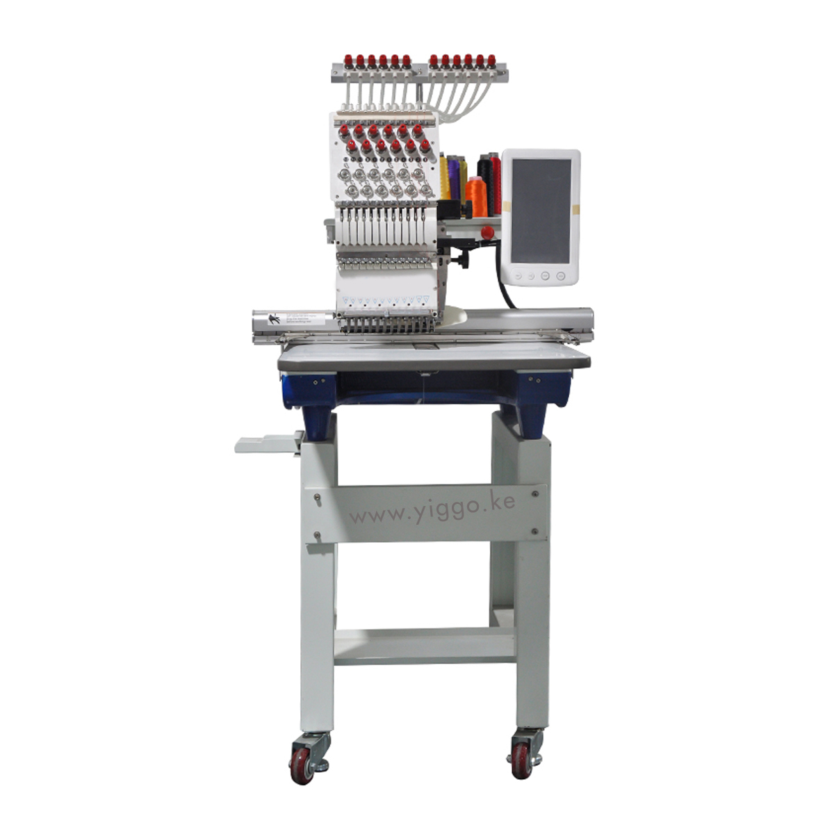 1 head 9 needle embroidery machine - Image 1