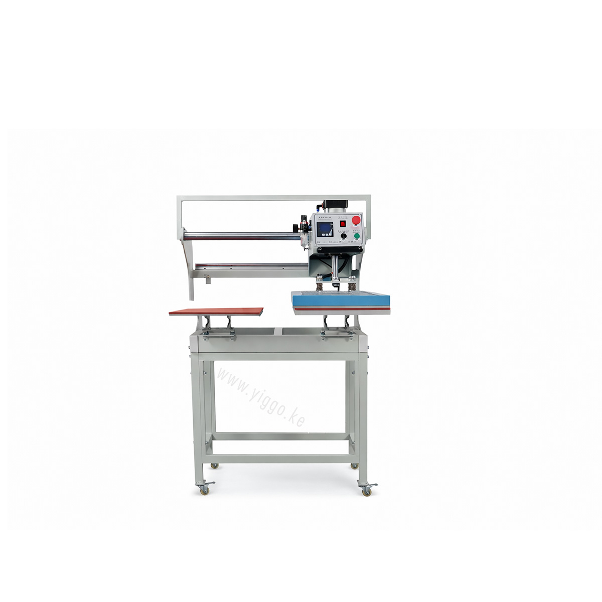40×60cm a2 size double stations pneumatic heat press machine withb50litres compresser - Image 1
