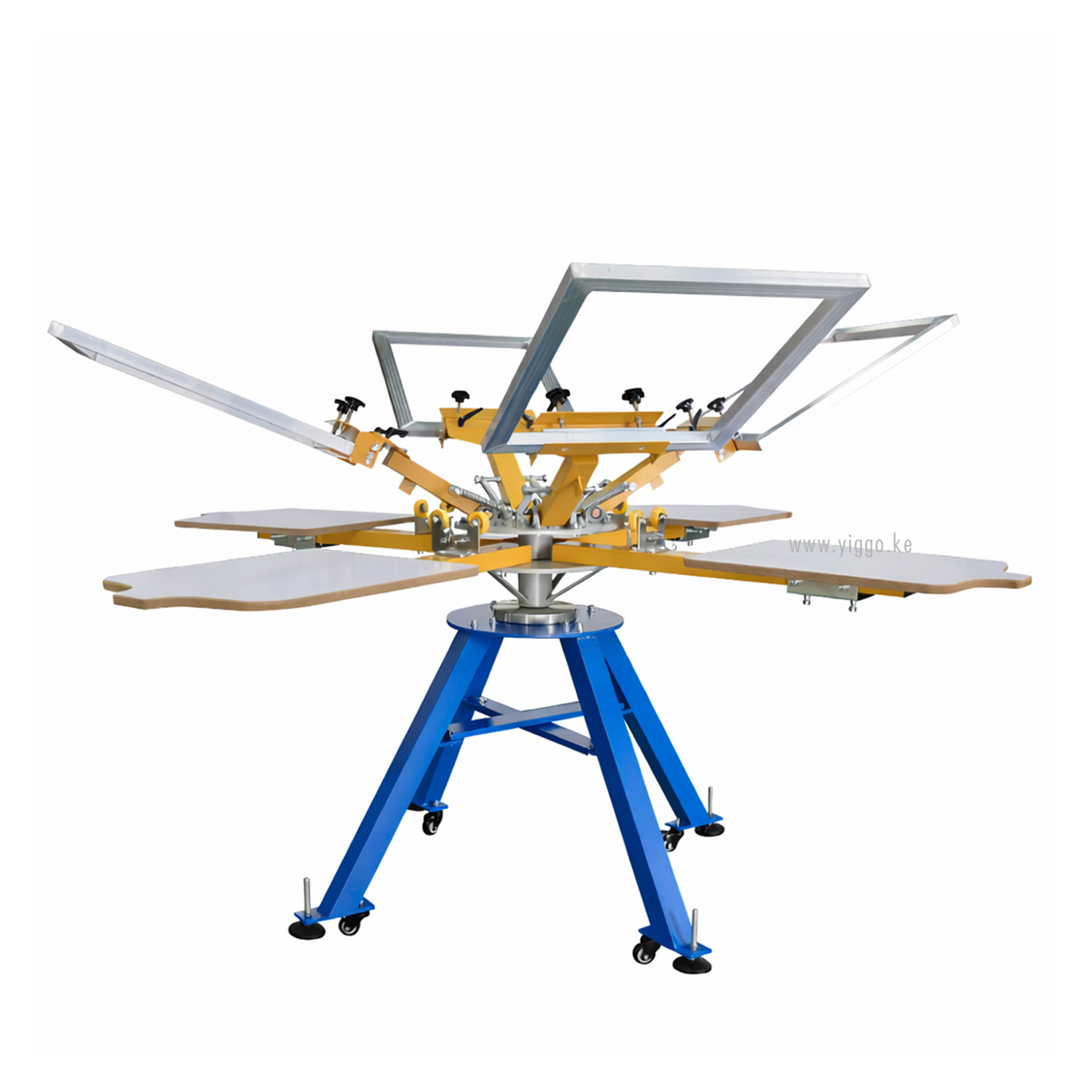 4 colors 4 stations screen printer - Image 1
